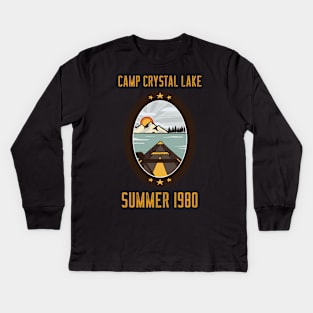 Camp Crystal Lake Summer 1980 Kids Long Sleeve T-Shirt